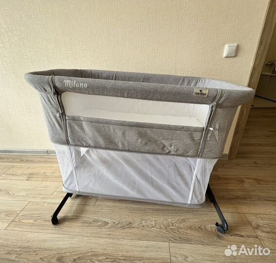 Кроватка люлька приставная в идеале