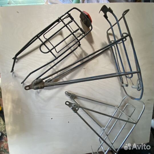 Багажник на велосипед СССР хромированный
