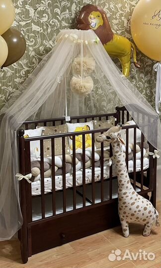 Бортики в кроватку