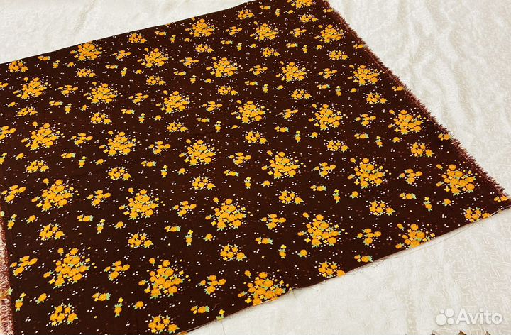 Отрез ткани хлопок СССР новые