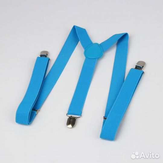 Подтяжки взрослые, ширина 2,5 см