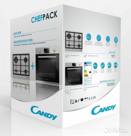 Духовой шкаф электро + газ поверхность Candy