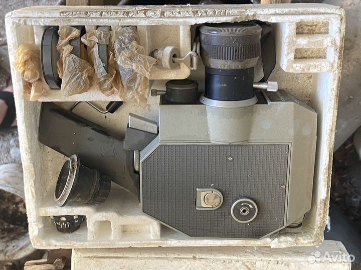 Кинокамера Зенит кварц quarz zoom DS8M-3