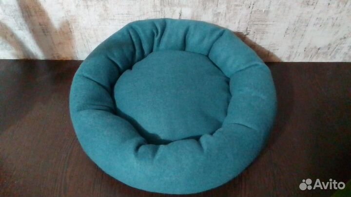 Мини лежанка новая диаметр 39 см
