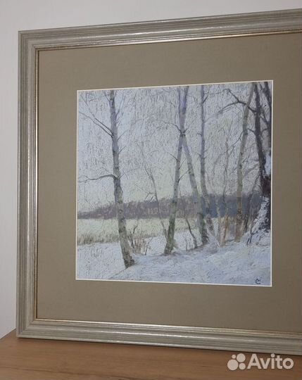 Картина пастель пейзаж