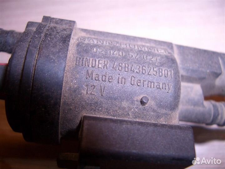 Клапан электромагнитный Opel Astra J 2010