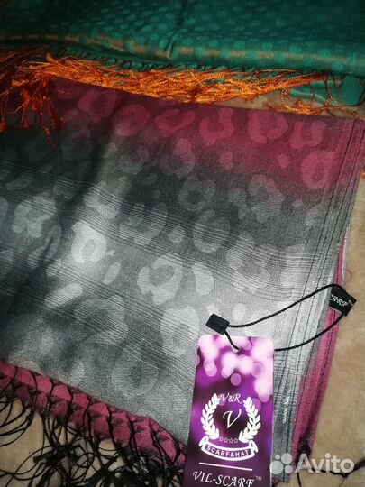 Шарфы и палантины