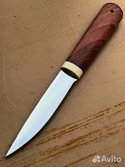 Нож «Якутский» сделанный из кованной стали х12мф