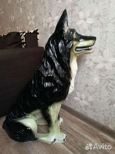 Статуэтка. Фигура из гипса. СССР