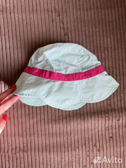 Панама для девочки солнцезащитная
