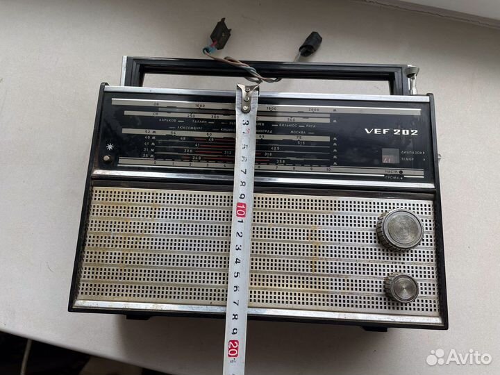 Радиоприемник СССР vef 202