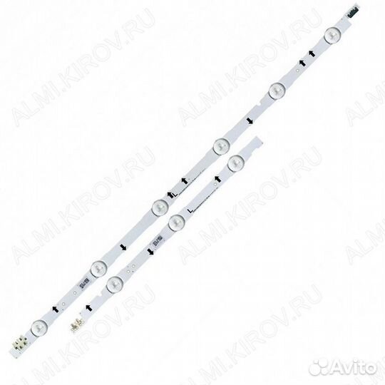 Подсветка LED TV 836*12мм 9 линз D4GE-400DCA-R1