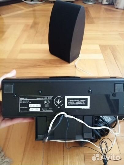 Музыкальная система sony CMT-CX4iP