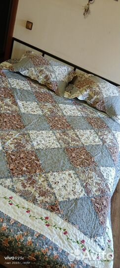 Покрывало на кровать пэчворк