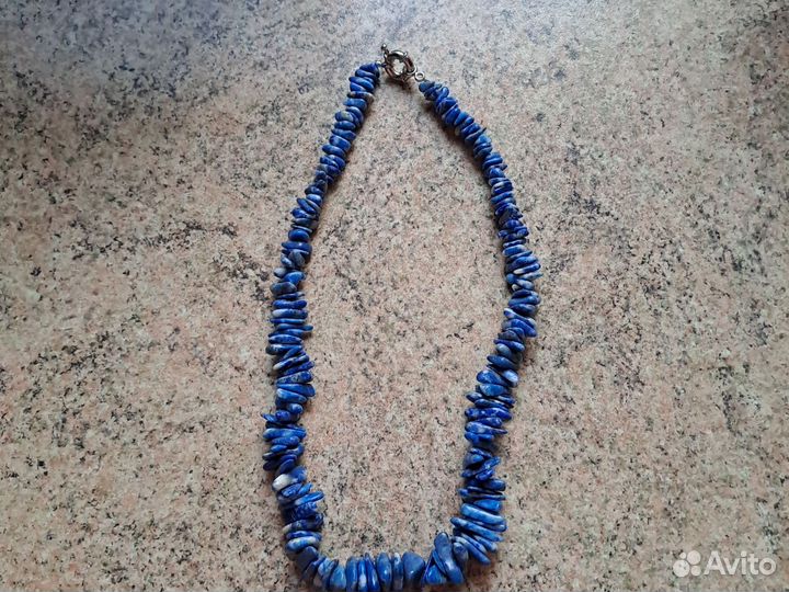 Бусы лазурит