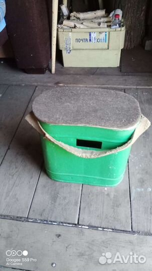 Зимний рыболовный ящик