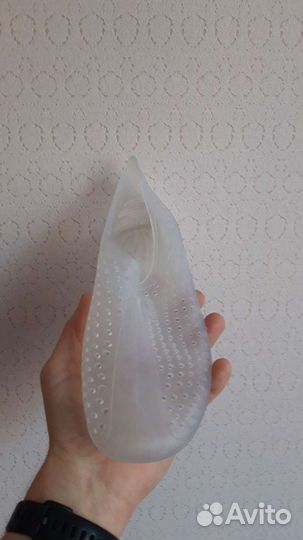 Караловые резиновые тапки, размер 32-33