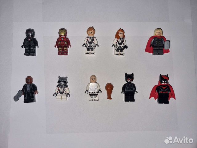 Lego ninjago, DC, Marvel минифигурки