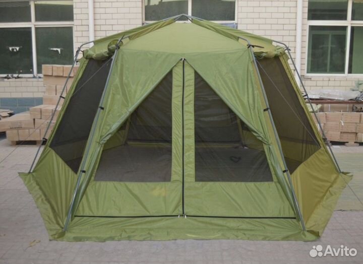 Шатер палатка тент туристический с сеткой