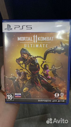 Mortal kombat 11 ps5 диск