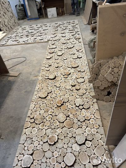 Панно из ароматного можжевельника 3D для бани