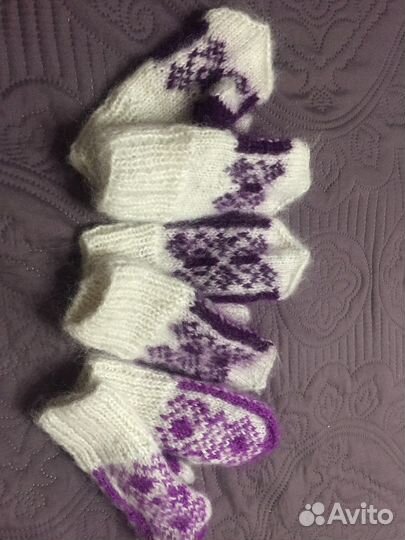 Варежки для ребенка 2-3-4 лет