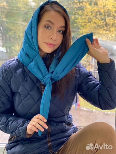 Косынка шапка стеганная