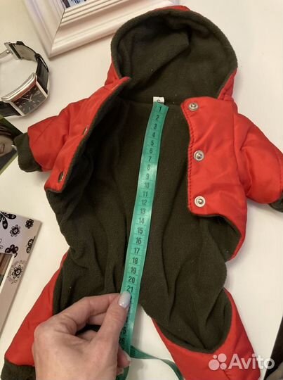 Костюм зимний для маленькой собачки