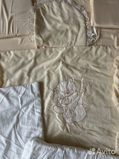 Комплект постельного белья в детскую кроватку