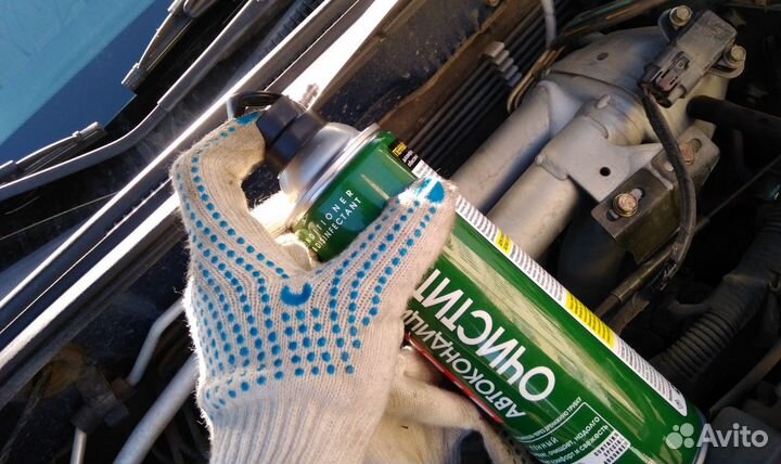 Промывка кондиц. Porsche Macan 2024-н.в