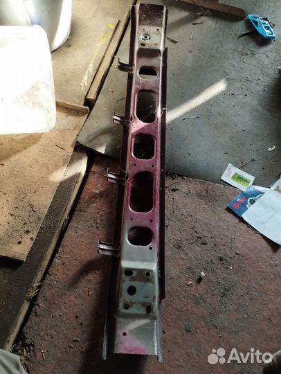 Усилитель переднего бампера део матиз