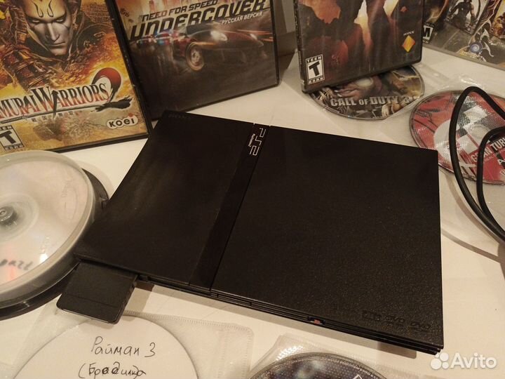 Sony PS2 (Прошита) + куча дисков