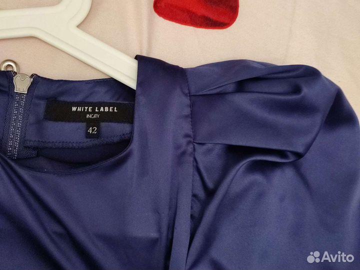 Синее платье 40-42 размер