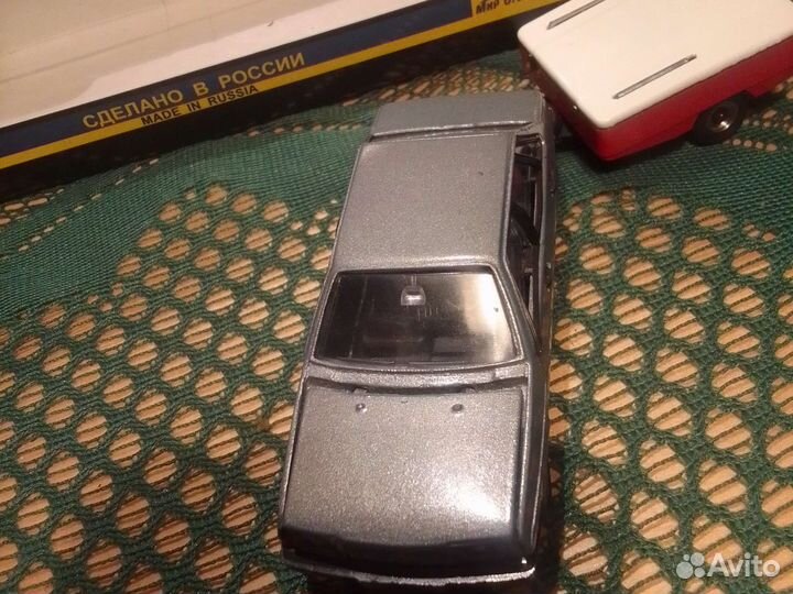 Машина модель ваз 21099 с прицепом, Саратов.Россия