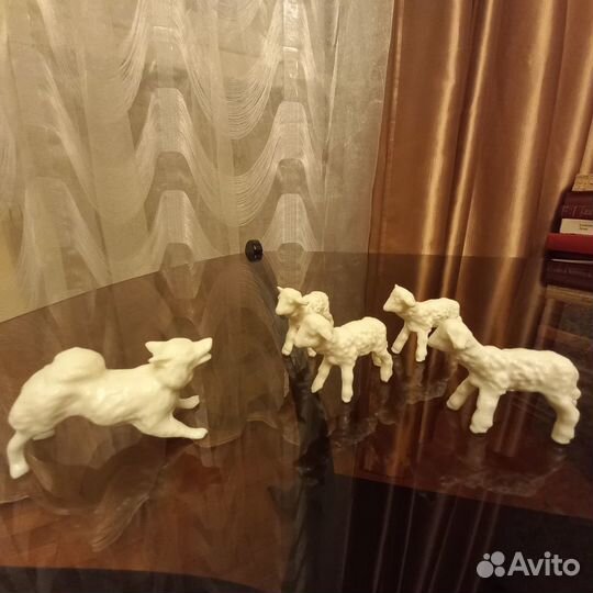 Комплект мини-статуэток СССР