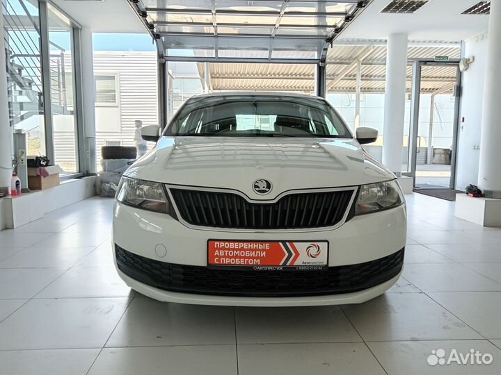 Skoda Rapid 1.6 МТ, 2018, 128 000 км