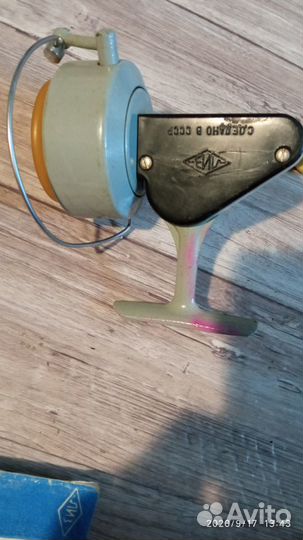 Безинерционная спиннинговая катушка, СССР