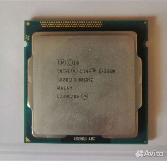 Процессор intel core i5-3330