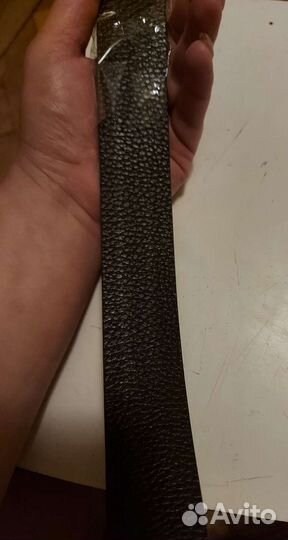 Мужской кожаный ремень