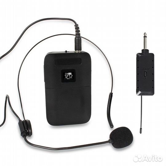 Радиомикрофон 2 головных передатчика + приемник