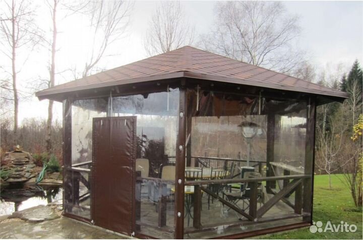 Мягкие окна пвх / замер доставка установка