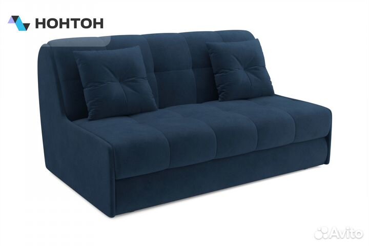 Диван аккордеон Барон №2 темно-синий