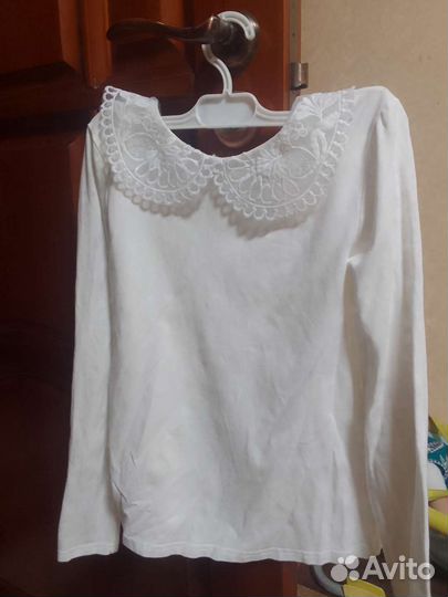 Школьная блузка для девочки 128. 134р