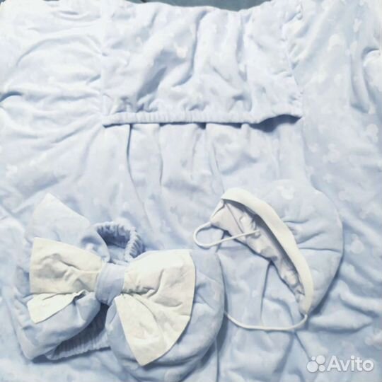 Конверт на выписку весна осень для мальчика