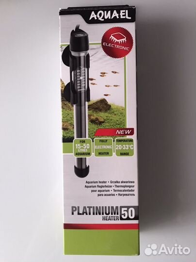 Нагреватель aquael platinium для аквариума