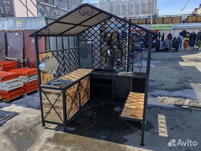 Мангал беседка