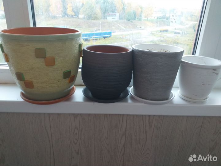 Керамические горшки