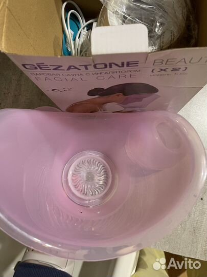 Паровая сауна для лица и ингалятор Gezatone 105s