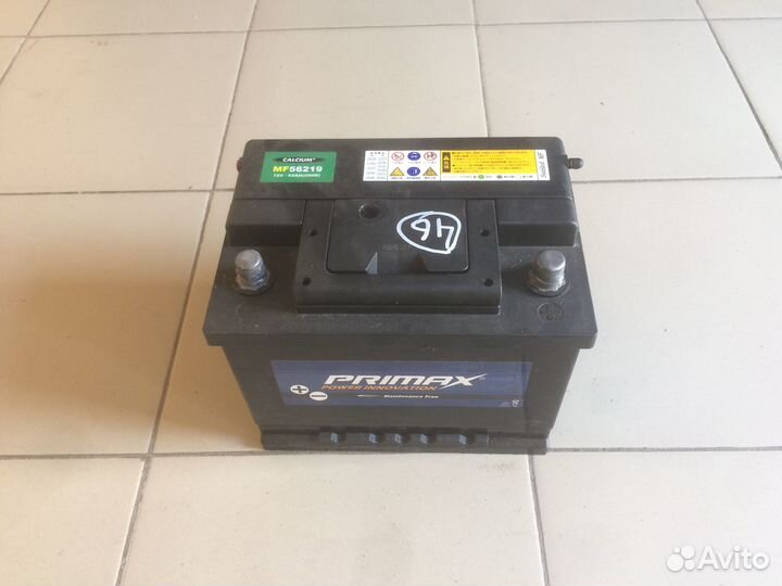 Аккумулятор 62 Ah с Японии