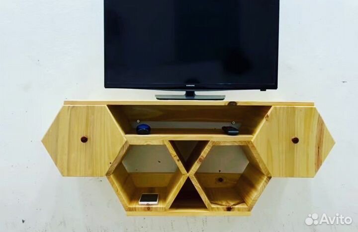 Подвесная тумба под тв